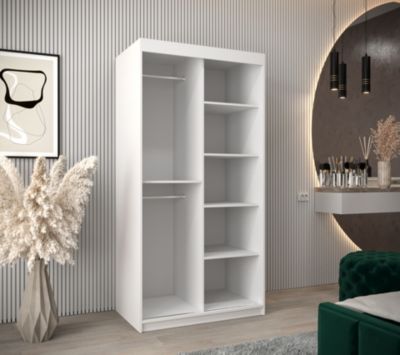 Armoire Zaluzja 3 a portes coulissantes H. 200 x L. 100 x P. 62 2 portes