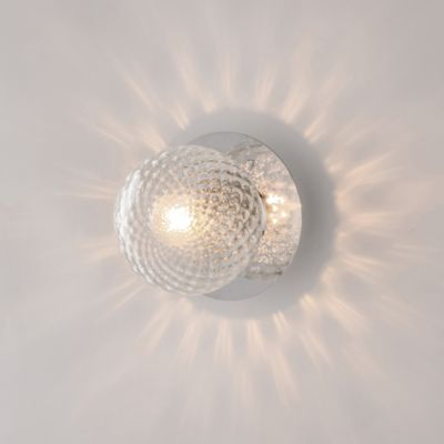 Armonia Applique En Fer Chromé Poli 1 Lumière .17 P.16 Bl285-Ap1-Cr