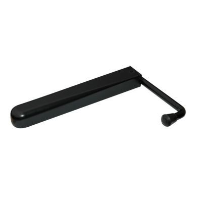 Arrêt volet Afbat PVC noir ø12 mm l.250mm