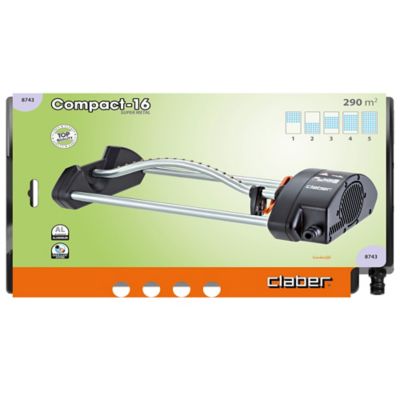 Arroseur oscillant compact Claber 16 Super métal