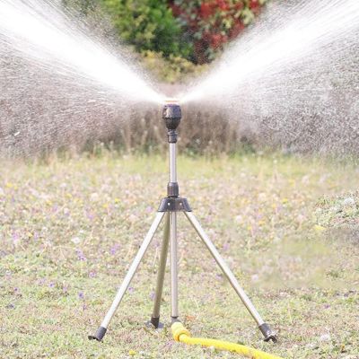 Arroseur Rotatif Automatique 360° Pour Jardin - Grande Surface, Buse Réglable, ~20.5x9 Cm - Pour Pelouse, Potager, économie D'eau