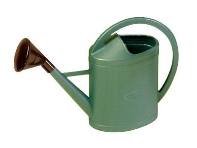 Arrosoir EDA Plastiques Parisien en plastique recyclé coloris vert métal contenance 11 litres