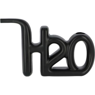 Arrosoir en plastique H2O - Noir