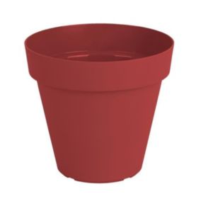 ARTEVASI Pot de fleurs Capri - 50 cm - Rouge foncé