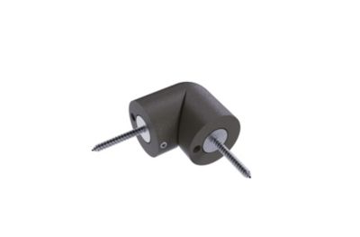Articulation pour main courante aluminium taupe