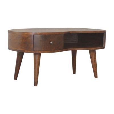 Artisan Furniture Table Basse Wave Chestnut