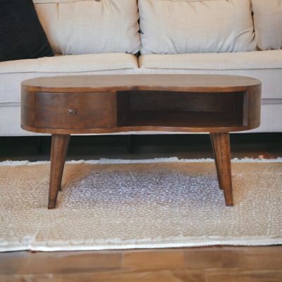 Artisan Furniture Table Basse Wave Chestnut