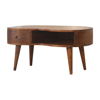 Artisan Furniture Table Basse Wave Chestnut