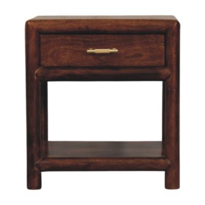 Artisan Furniture Table de chevet Regency en finition Chestnut | Castorama