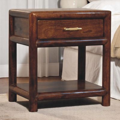 Artisan Furniture Table de chevet Regency en finition Chestnut | Castorama