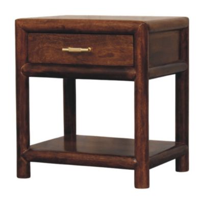 Artisan Furniture Table de chevet Regency en finition Chestnut | Castorama