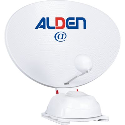 AS3S 80 HD Ultrawhite Skew Antenne Satellite Auto + Récepteur SATMATIC TNTSAT ALDEN
