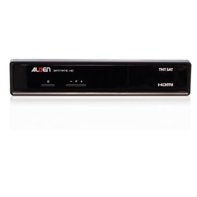 AS3S 80 HD Ultrawhite Skew Antenne Satellite Auto + Récepteur SATMATIC TNTSAT ALDEN