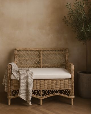 Asana - Canapé de jardin en rotin - Uniqka