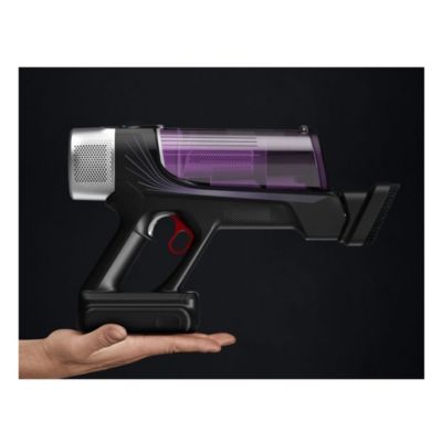 Aspirateur balai 2 en 1 rechargeable 18v noir/violet Rowenta RH2037 x-force flex 9.60