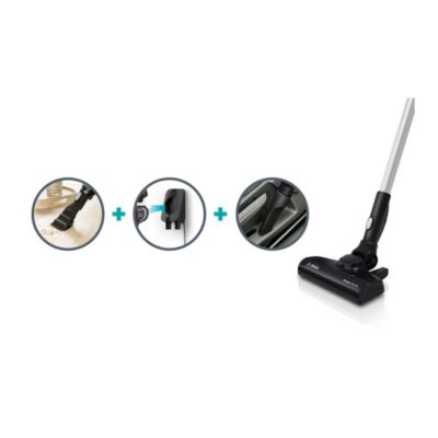 Aspirateur balai rechargeable 18v bleu/noir Bosch BCS611P4A