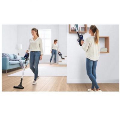 Aspirateur balai rechargeable 18v bleu nuit Bosch BBS611MAT unlimited série 6