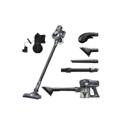 Aspirateur balai sans fil 2en1 rechargeable 22.2v Kitchen Move BAT-H20BPET silent dark knight animal care