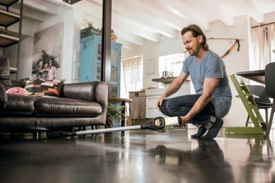 Aspirateur balai sans fil Karcher VC 6 Cordless purFamily Blanc - Autonomie 50 min- Filtre HEPA- Spécial Famille