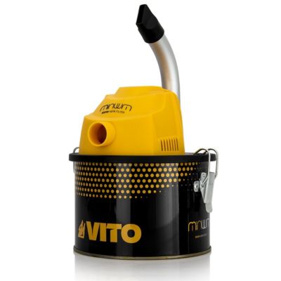 Aspirateur de cendres 800W 4Litres Filtre HEPA Cendres chaudes jusqu'à 40-CVITO