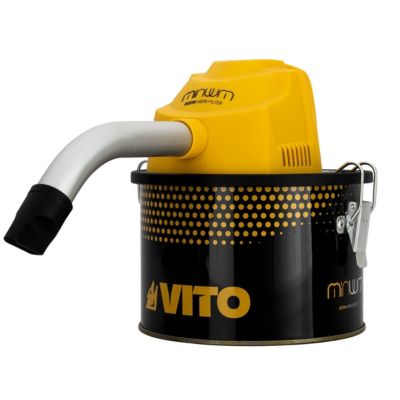 Aspirateur de cendres 800W 4Litres Filtre HEPA Cendres chaudes jusqu'à 40-CVITO