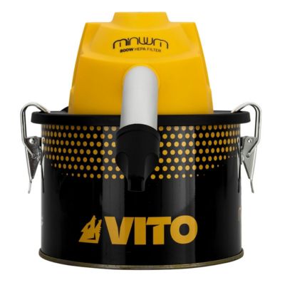 Aspirateur de cendres 800W 4Litres Filtre HEPA Cendres chaudes jusqu'à 40-CVITO