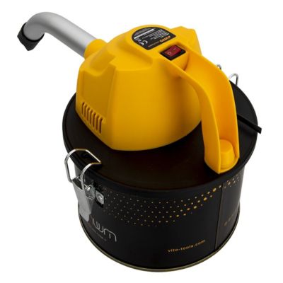 Aspirateur de cendres 800W 4Litres Filtre HEPA Cendres chaudes jusqu'à 40-CVITO
