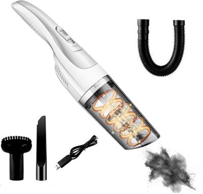 Aspirateur de table sans fil rechargeable 13000PA gris blanc