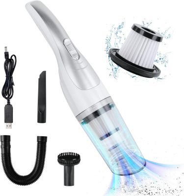 Aspirateur de table sans fil rechargeable 9000PA blanc
