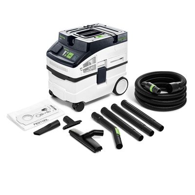 Aspirateur eau et poussière CLEANTEC CT 15Set 15 L, compact et antistatique