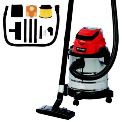 VEVOR Aspirateur Eau Et Poussière 18L 6 CV - Aspirateur Atelier Sec/Humide Portable Puissant