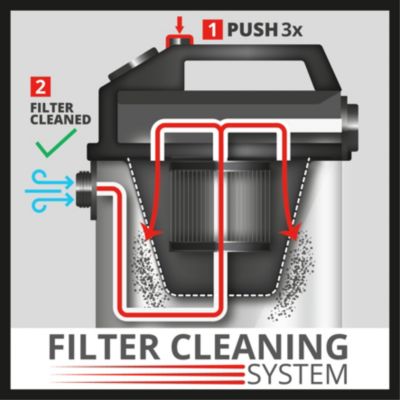 Aspirateur eau et poussière Einhell TE-VC 2230 SAC 2200W 30L