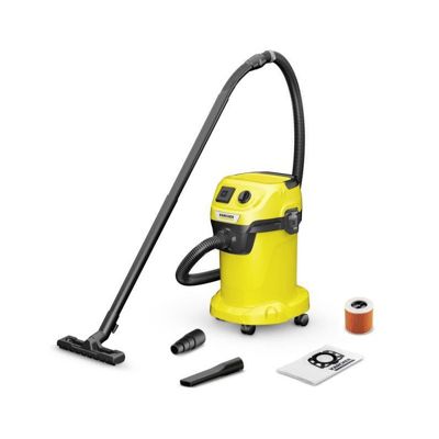 DeWalt Aspirateur Eau Et Poussière DXV23P 1150W - Cuve 23L Polypropylène Jaune Puissant