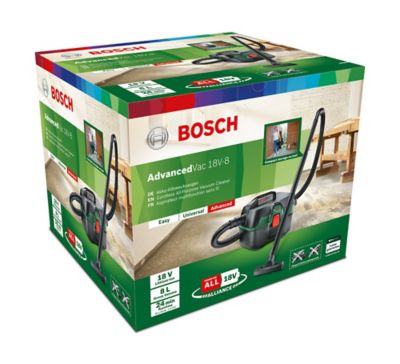 Aspirateur eau et poussières Bosch Advancedvac 18V-8 (sans batterie)