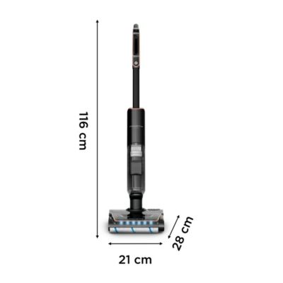 Aspirateur laveur sans fil noir Rowenta GZ5736E0 x-clean 7