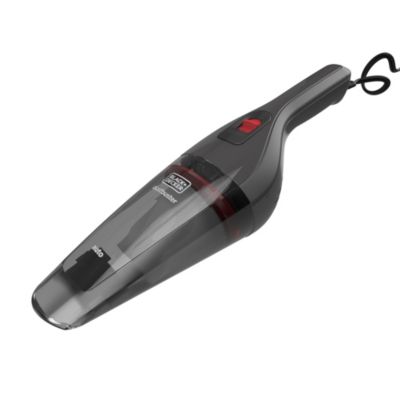 Aspirateur à Main pour Voiture BLACK+DECKER NVB12AV-XJ Avec 2 Accessoires, Branchement Allume-cigare