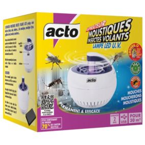 Aspirateur moustiques lampes led UV