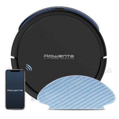 Aspirateur robot connecté Rowenta RR7375WH x-plorer serie 50 animal kit