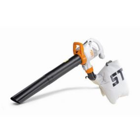 Aspirateur souffleur broyeur filaire 1100 W - 580 m³/h - ratio 1:10 - avec sac de 45 L - Stihl SHE71