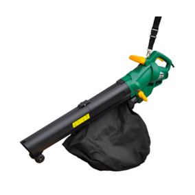 Aspirateur souffleur broyeur filaire 2500 W - 600 m³/h - ratio 10:1 - avec sac de 45 L - FPBV2500-2