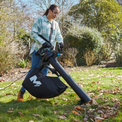 Aspirateur souffleur broyeur filaire 3000 W - 800 m³/h - ratio 15:1 - avec sac de 45 L - Mac Allister MBV3000-1