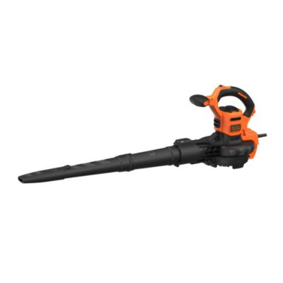 Aspirateur souffleur broyeur filaire 3000 W 864 m³/h ratio de broyage 16:1 avec sac 72 L Black+Decker BEBLV301-QS