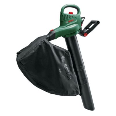 Aspirateur souffleur broyeur (filaire) 3000 W ratio de broyage 12:1 avec sac 50 L Bosch ALS30