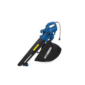Aspirateur souffleur broyeur filaire 3200 W - 642 m³/h - ratio 10:1 - avec sac de 40 L - Hyundai HAS3202SV