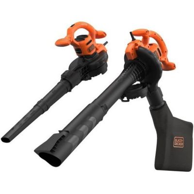 Aspirateur souffleur broyeur filaire BLACK+DECKER - BEBLV260-QS - 2600W - Sac 40L - Système bi-tube