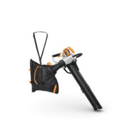 Aspirateur souffleur broyeur sans fil - 910m³/h - ratio 14:1 - avec sac de 55L - Stihl SHA140 (vendu sans batterie ni chargeur)