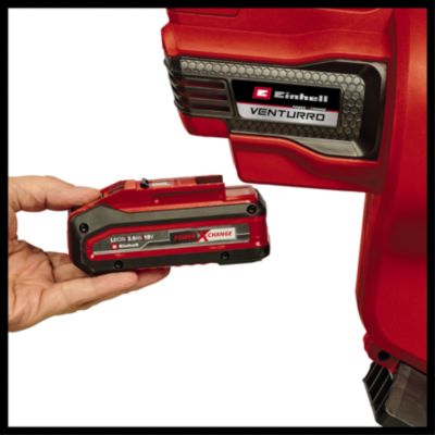 Aspirateur souffleur broyeur sans fil sans batterie 18 V 500 m³/h ratio de broyage 10:1 avec sac 45 L Einhell VENTURRO 18/210