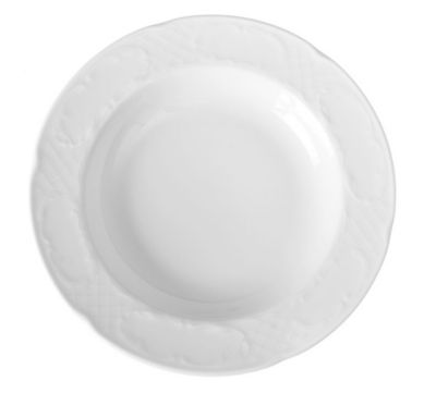Assiette creuse 235 mm - Lot de 12 - Hendi