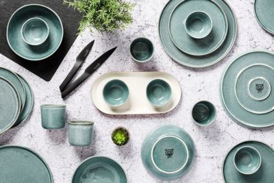 Assiette MAGMA 20cm - 6 pièces - Cobalt