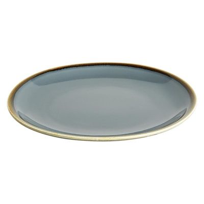 Assiette Plate Ronde Couleur Océan 230 mm - Lot de 6
